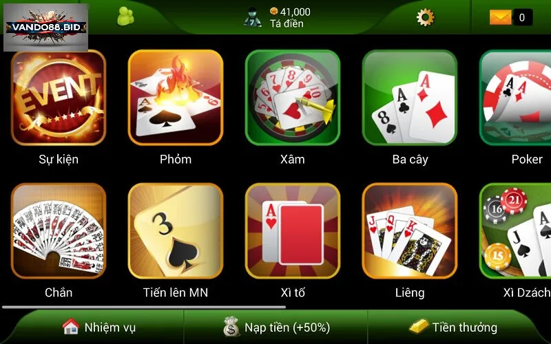 Game bài thần tài - Khám phá sức hút, cơ hội đổi đời trong tầm tay